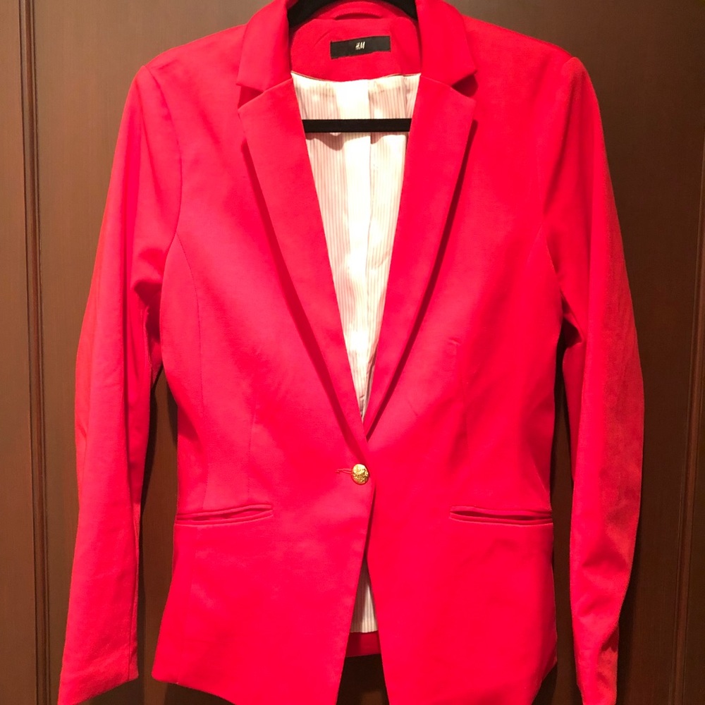 H&M Red Blazer